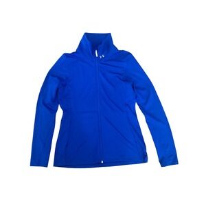 Under Armour Womens Allseasongear Full Zip Track Jacket Royal Blue Medium